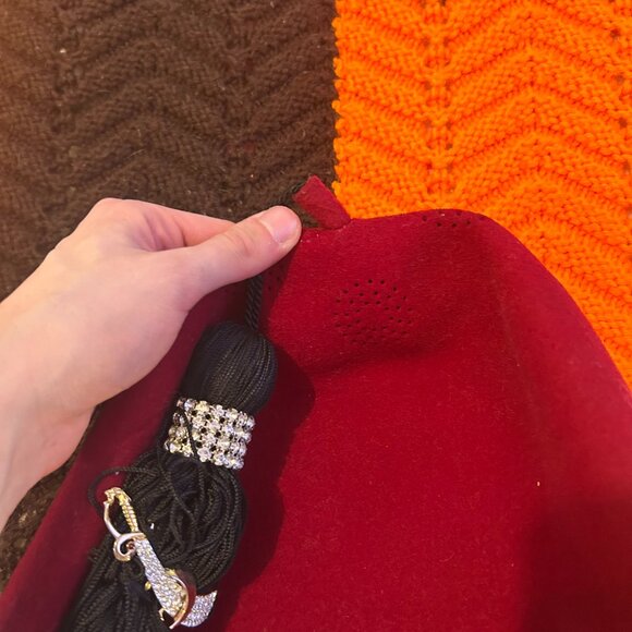 1950s handmade Shriners Philae Halifax genuine leather felted tassel fez! - Picture 8 of 15